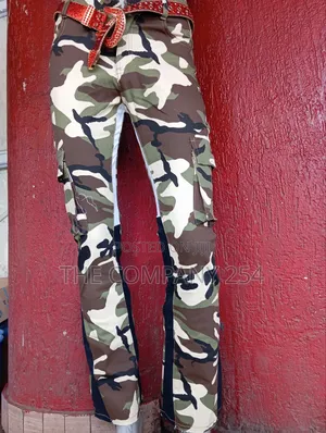 Quality Designer Combat Belly Bottom Trending Trouser Jeans