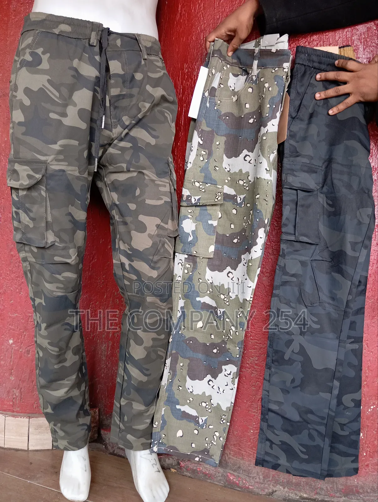 Quality Unisex Comaflage Combat Cargo Pants Trousers