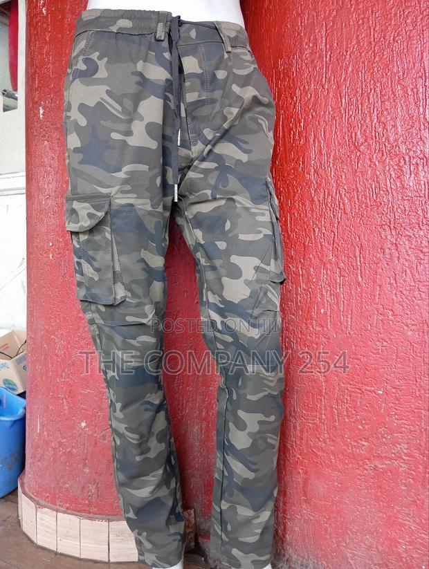 Quality Unisex Comaflage Combat Cargo Pants Trousers - thumbnail 5