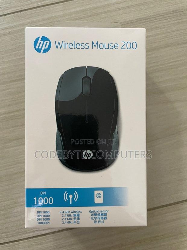 Hp Wireless Mouse 200 Black - main view