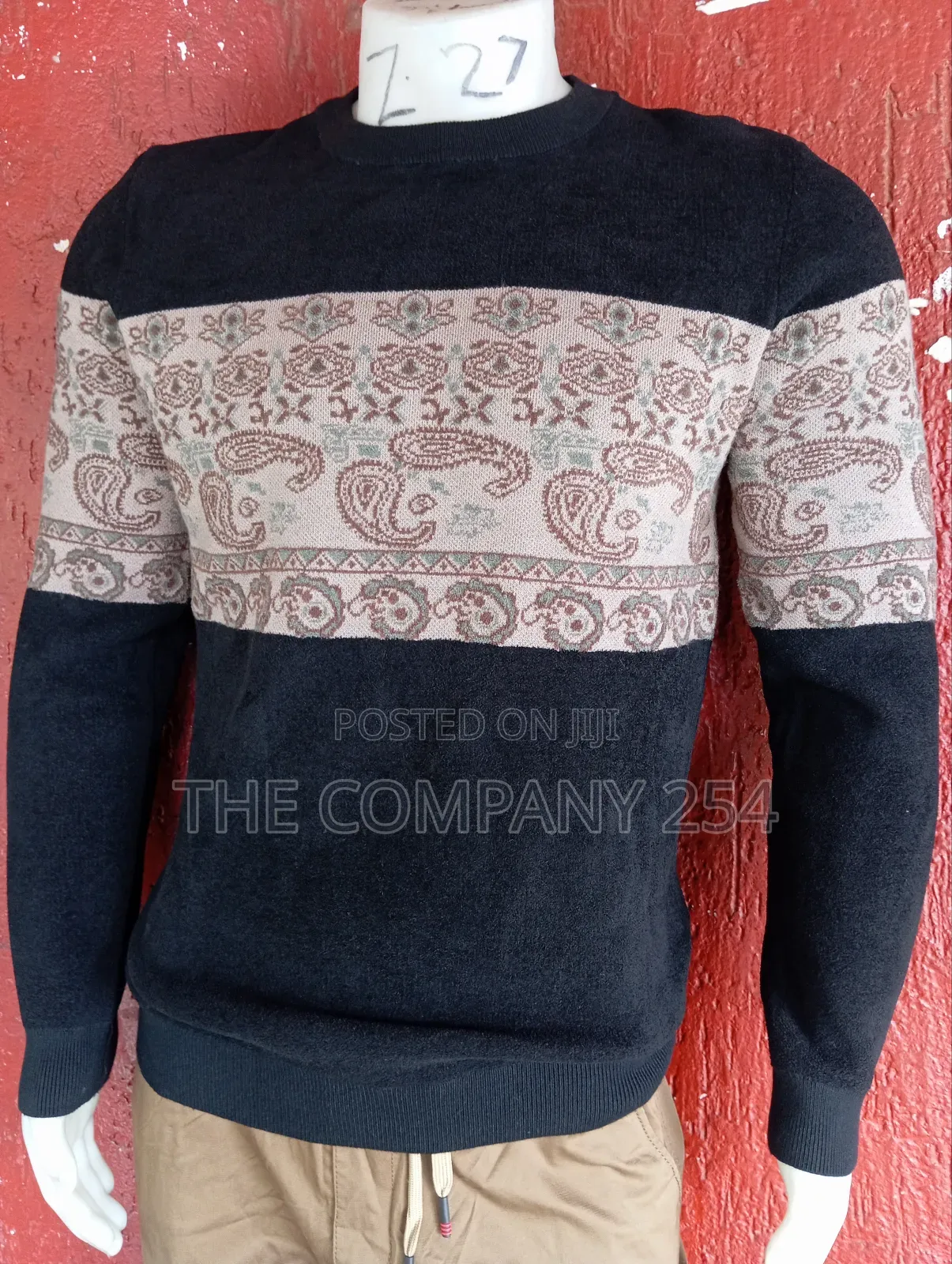 Quality Fuzzy Round Neck Designer Warm Quality Sweaters