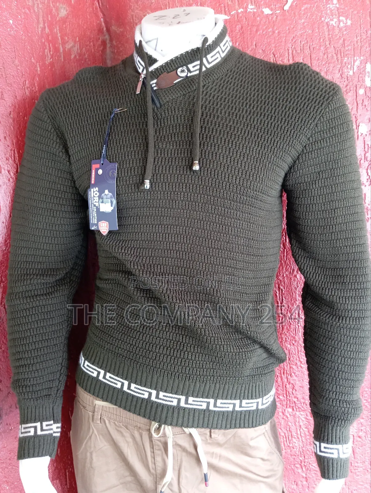 Quality Fuzzy Round Neck Designer Warm Quality Sweaters