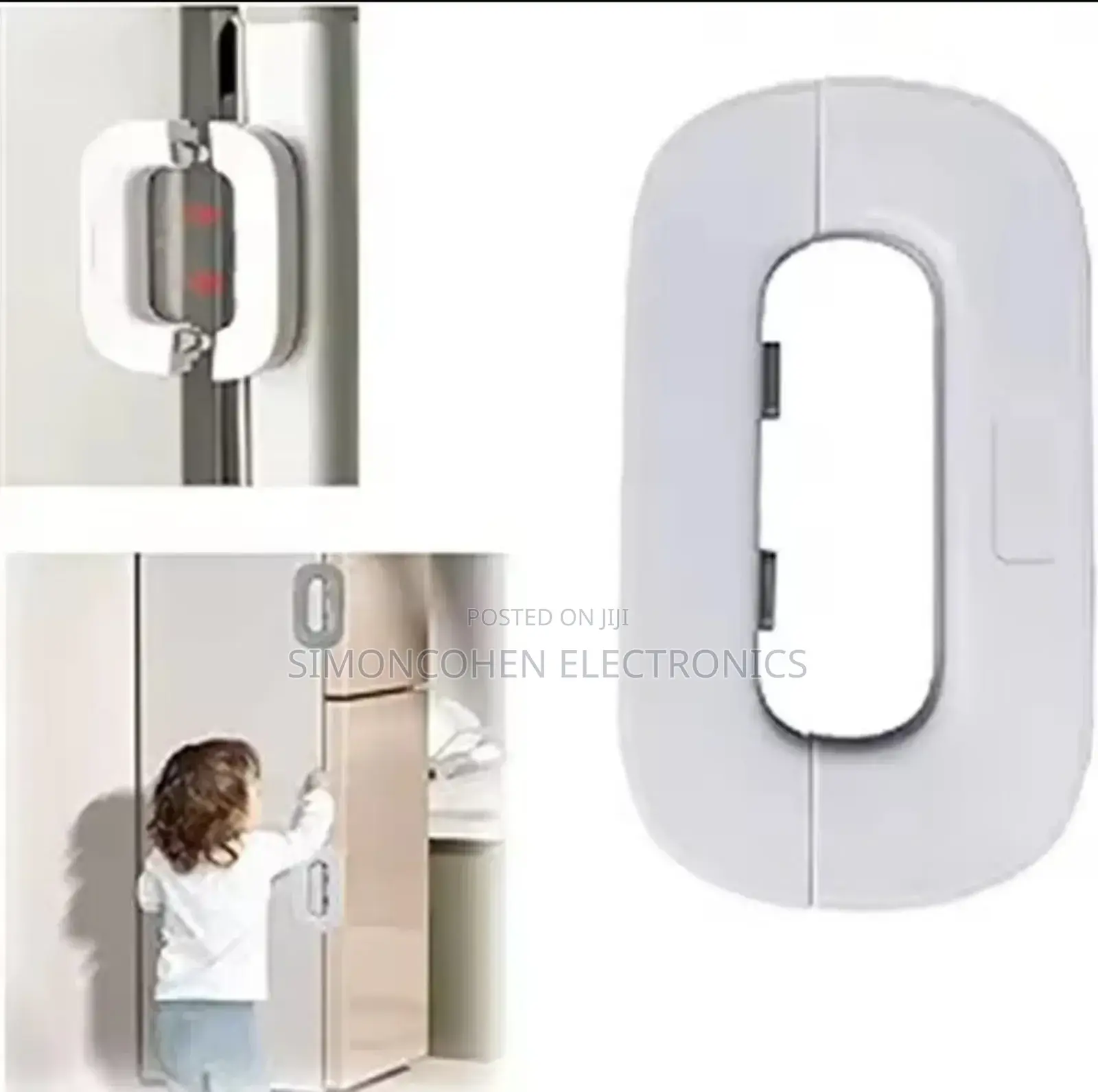 Safety Lock for Refrigerators and Cabinets