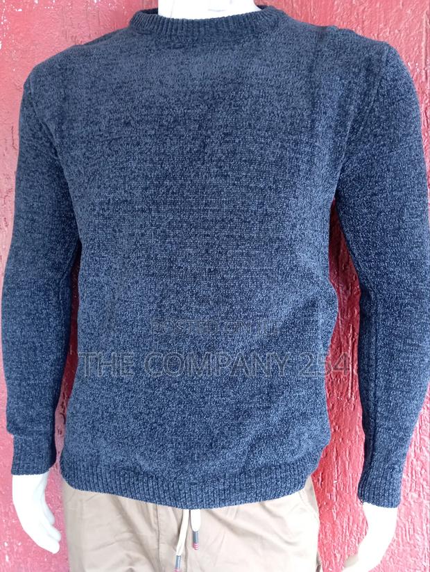 Quality Unisex Fuzzy Round Neck Casual Warm Sweaters