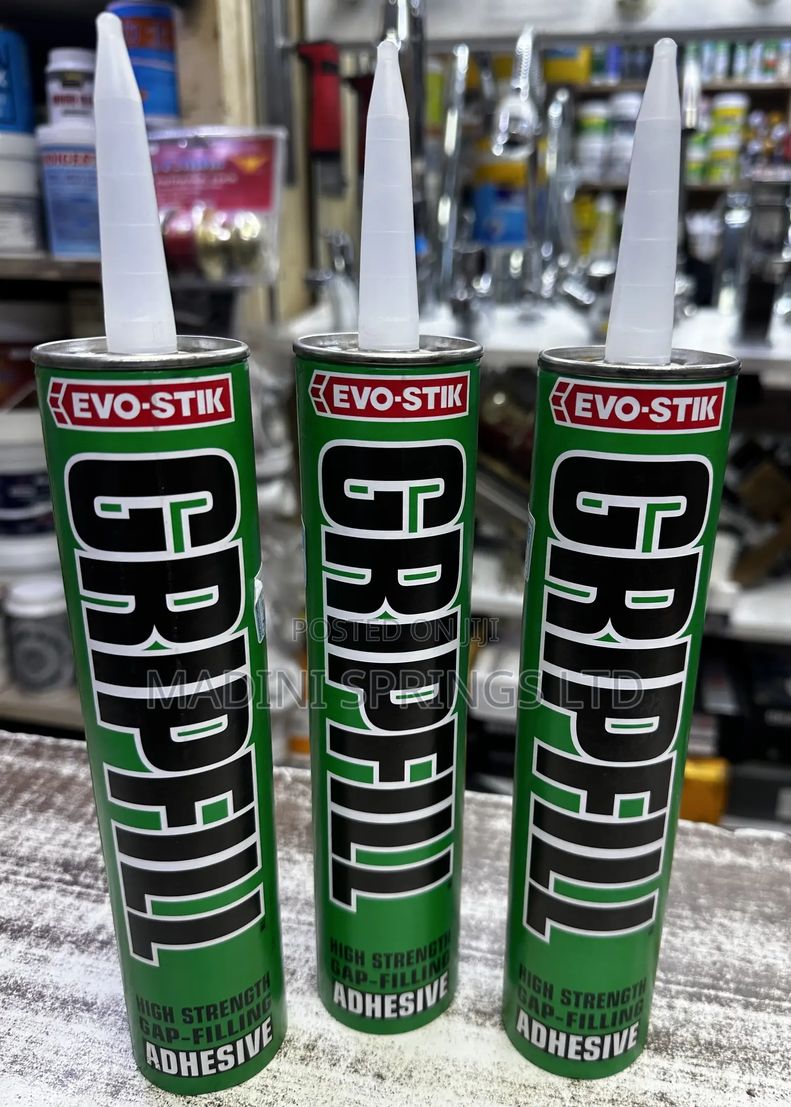 Evo-Stik Gripfill Silicone (Gap Filling Adhesive,310ml)