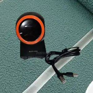 Easy to Operate 2d Desktop Round Table Mount Barcode Scanner