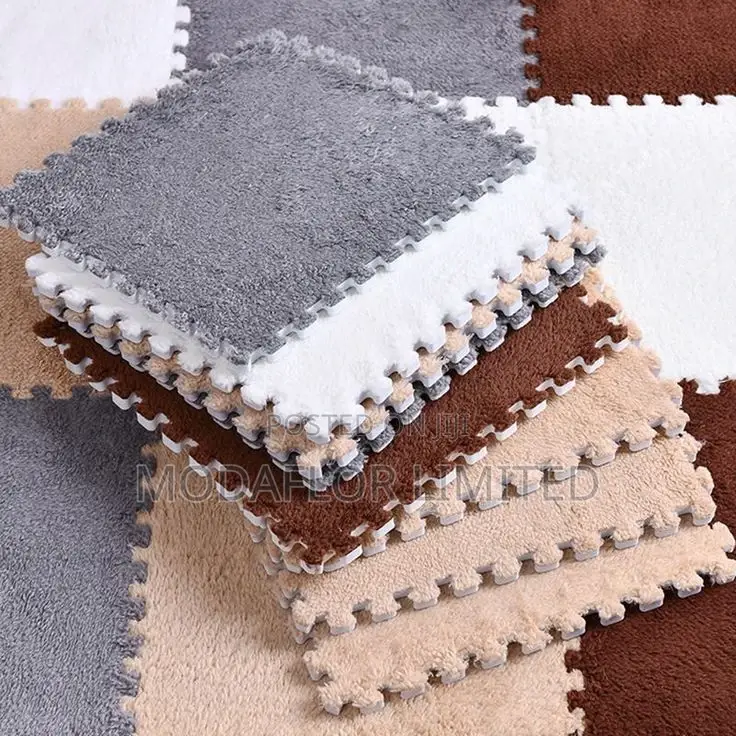No Cold Floors, No Worries! With Plush Interlocking Mats