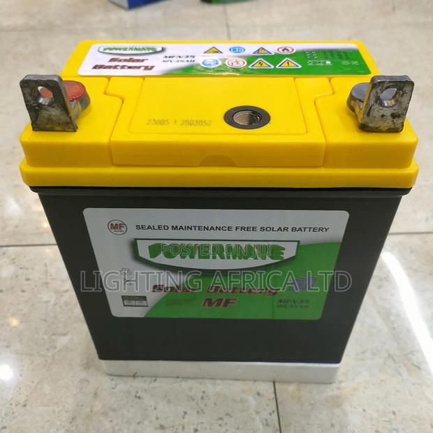 Powermate 035ah/12v Solar Battery Maintenance Free