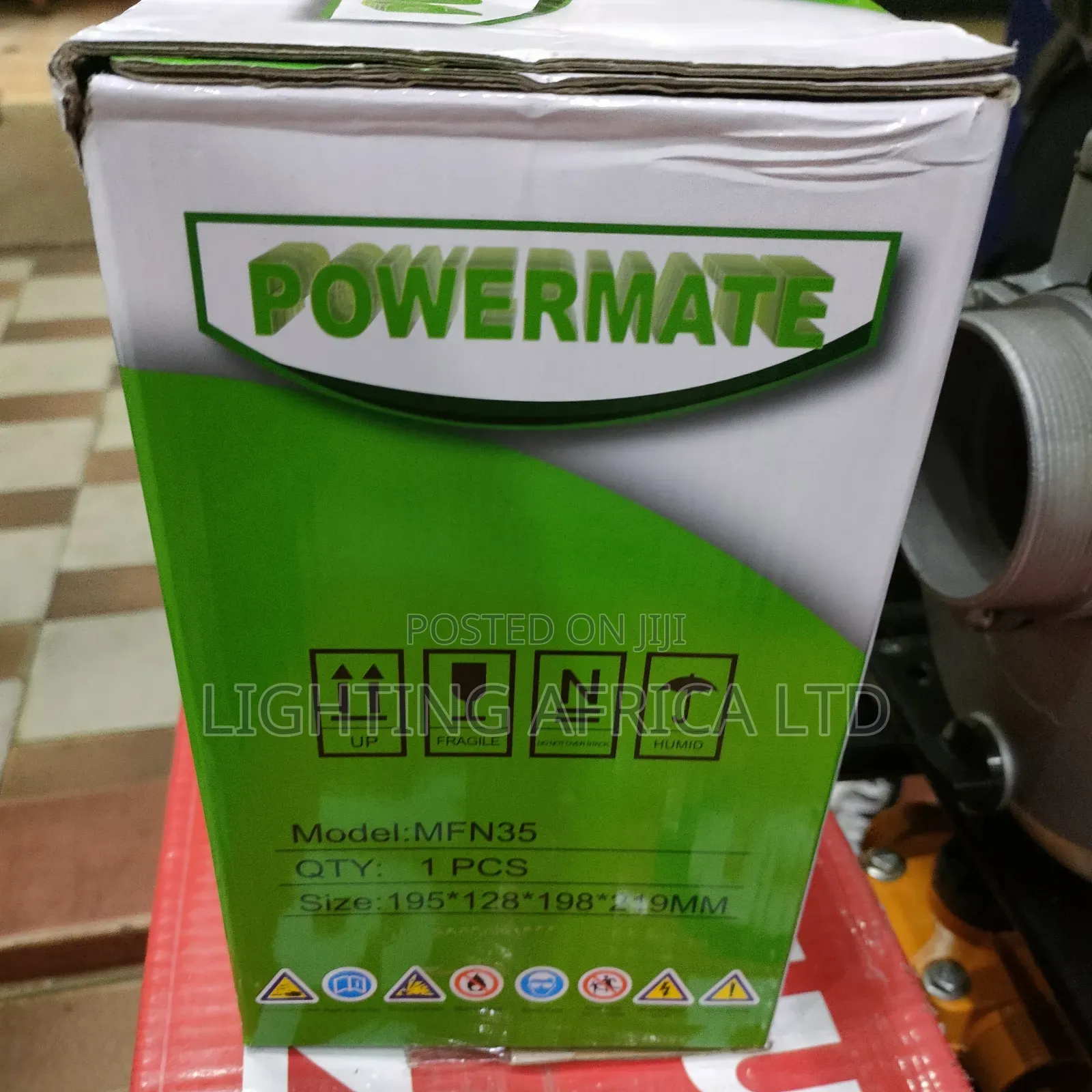 Powermate 035ah/12v Solar Battery Maintenance Free