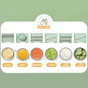 8pcs Salad Spinner With Vegetables Chopper