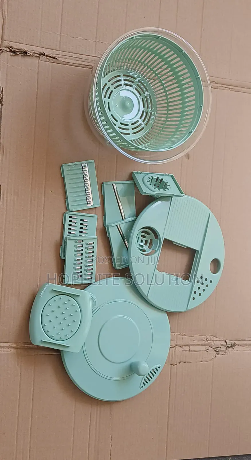 8pcs Salad Spinner With Vegetables Chopper