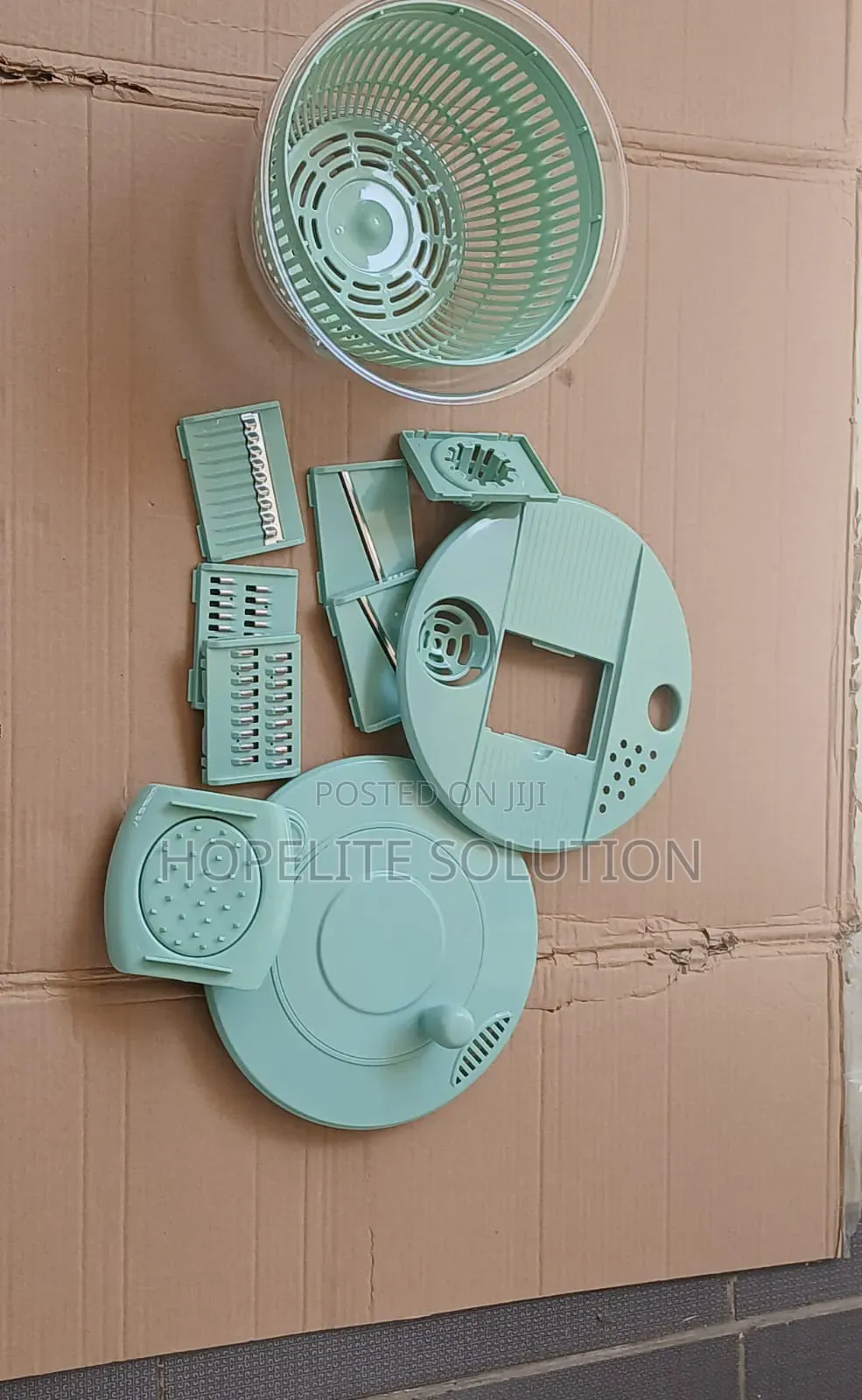 8pcs Salad Spinner With Vegetables Chopper