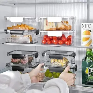 Large Capacity Transparent Food Containers