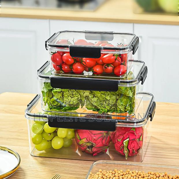 Large Capacity Transparent Food Containers - thumbnail 2