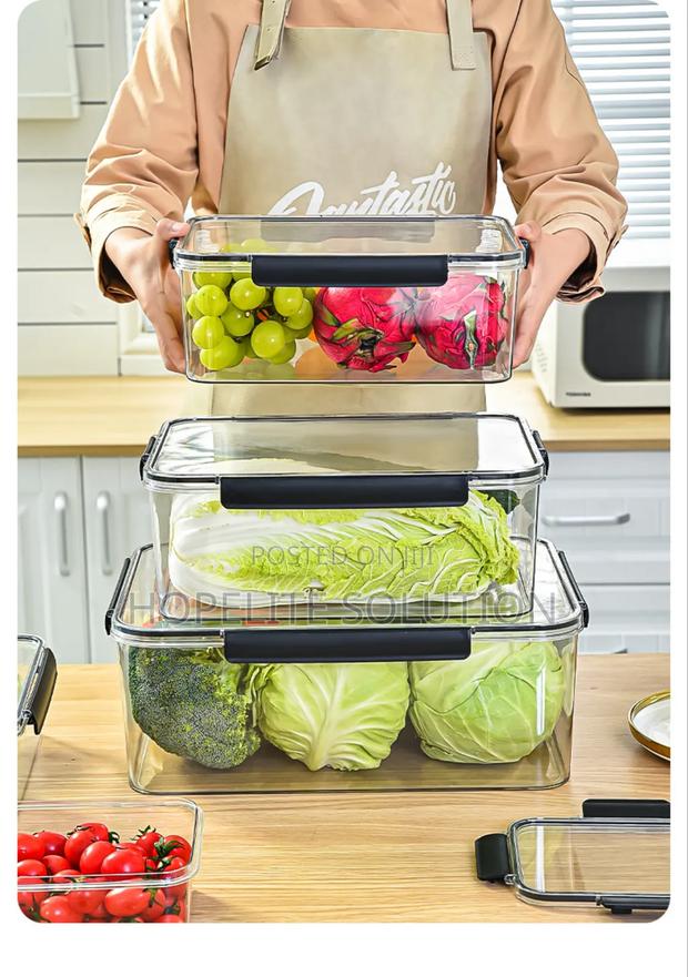 Large Capacity Transparent Food Containers - thumbnail 3