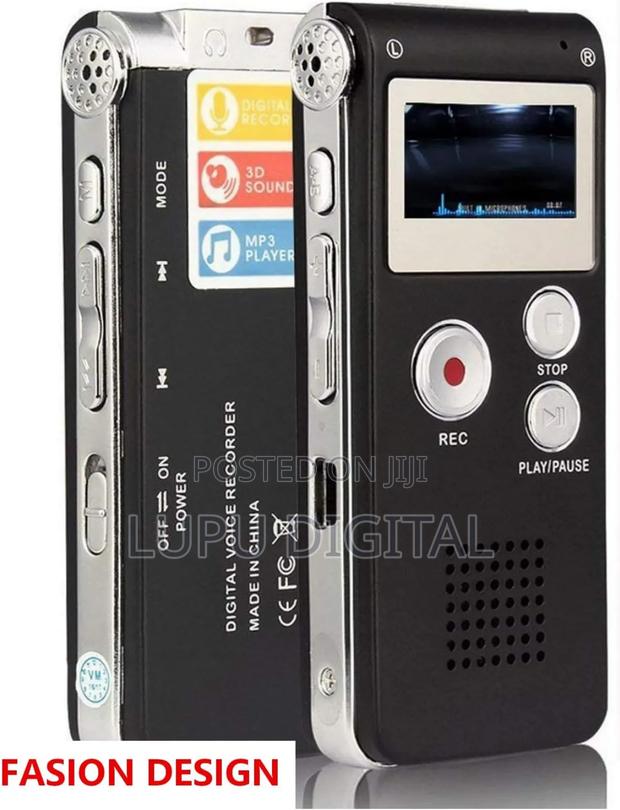 8gb Digital Voice Activated Recorder With Playback Portable - thumbnail 3