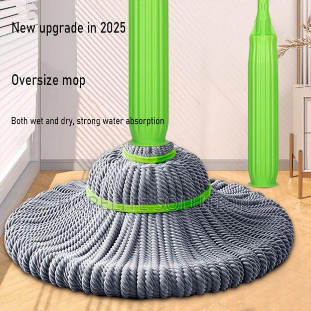 Wringing Bamboo Twist Mop - thumbnail 3