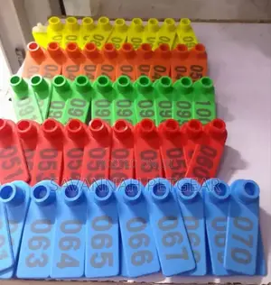 Numbered Animal Identification Slim Tags Available at 25/-
