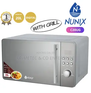 New Model 20 Litres Nunix Digital Microwave With Grill