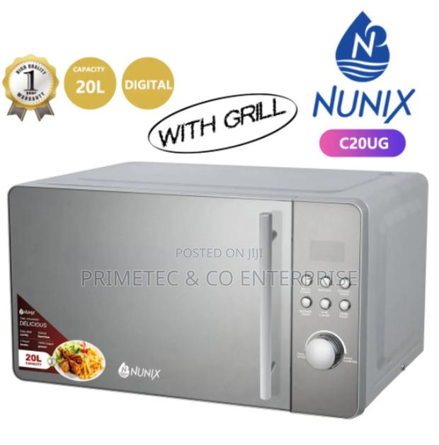 New Model 20 Litres Nunix Digital Microwave With Grill