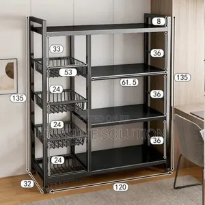 Strong Metallic Kitchen Rack