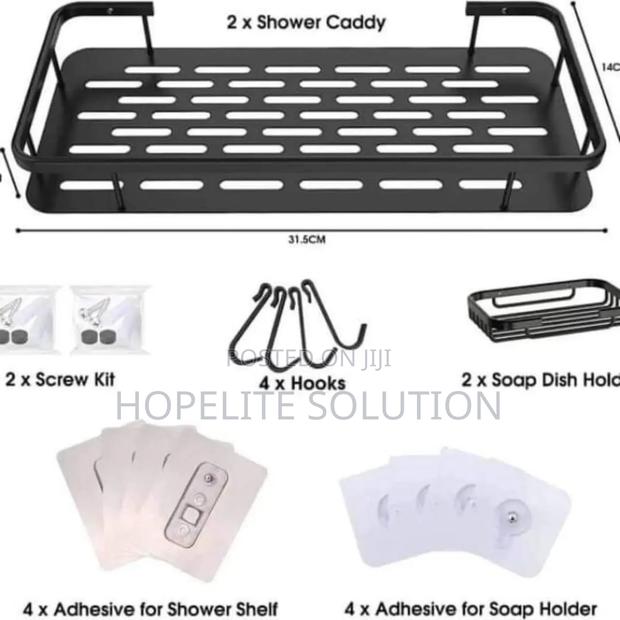4 PCS Shower Candy, Bathroom Organizer - thumbnail 2