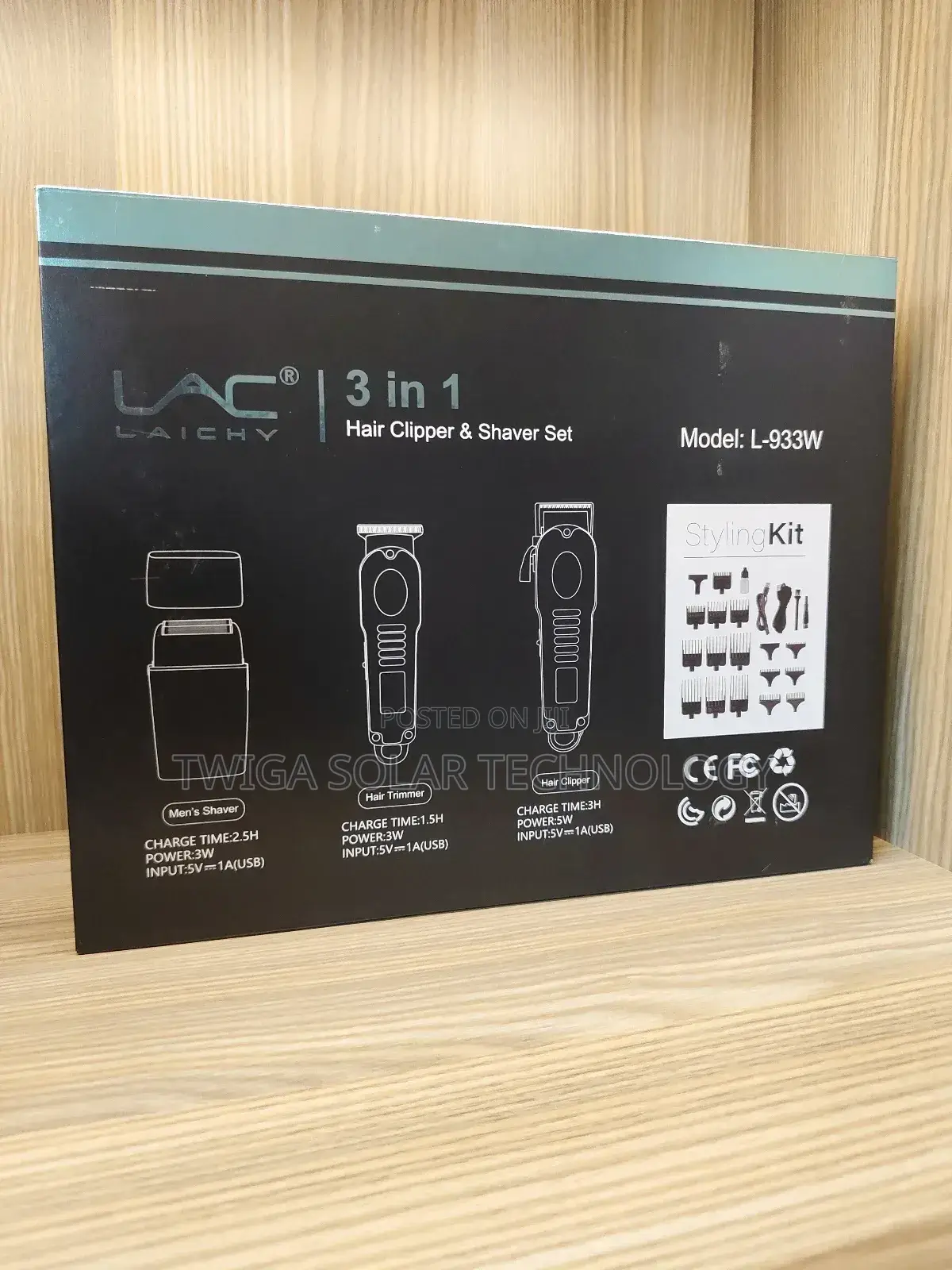 3 in 1 Men Shaver Package