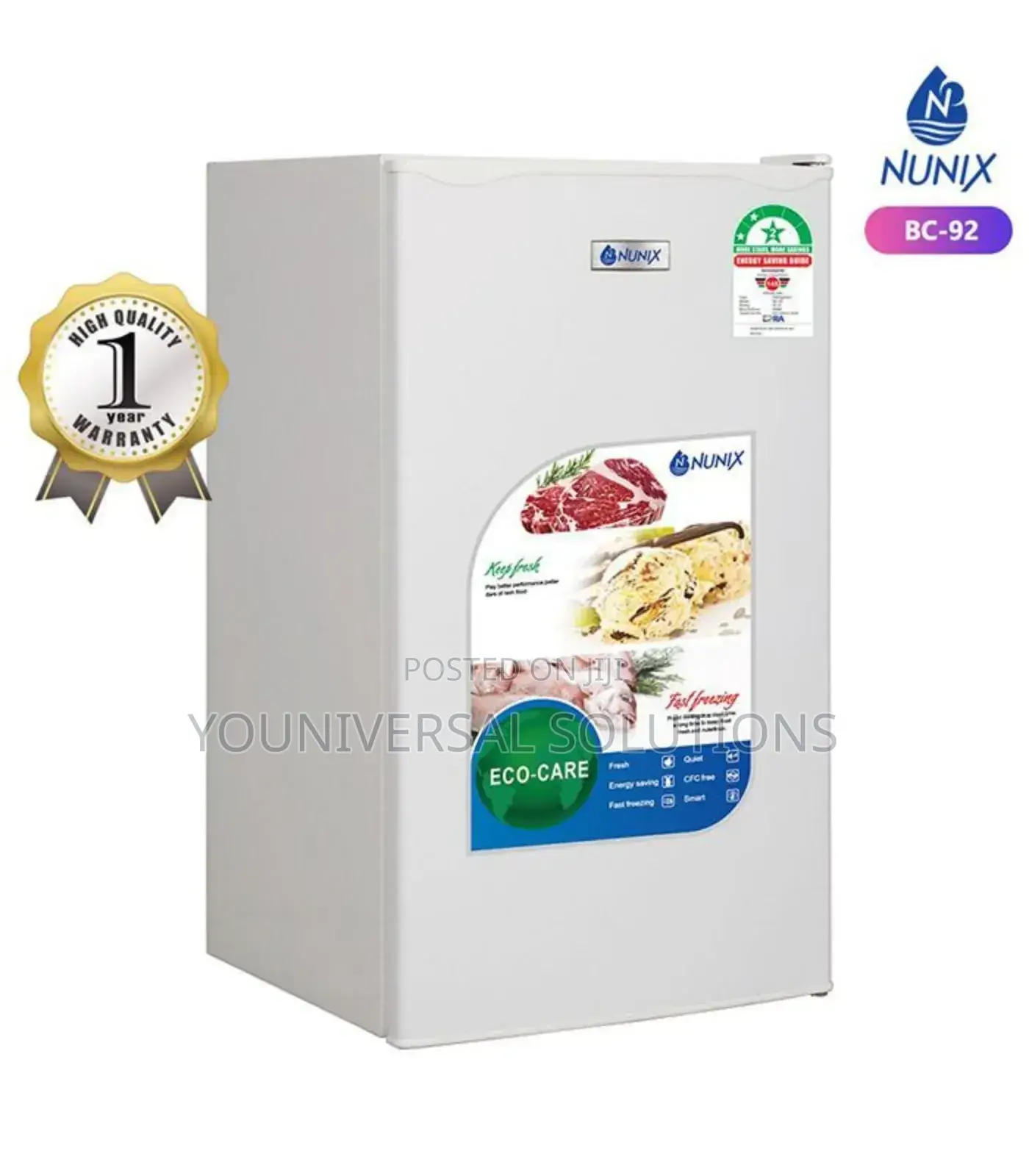 Nunix 92litres Refrigerator Single Door