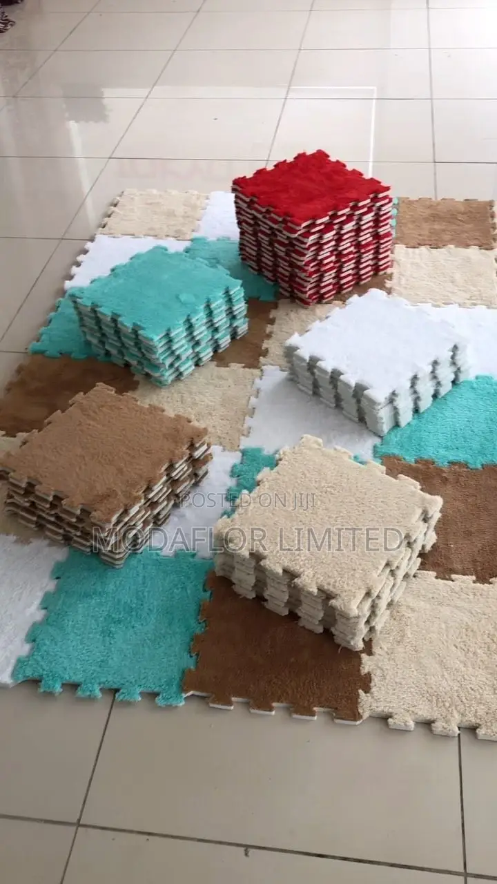 Mats That Match Your Mood! With Plush Interlocking Mats