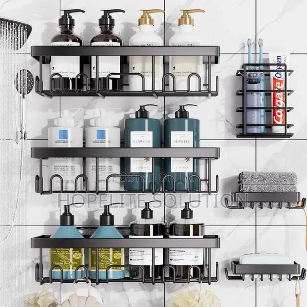 6 PCS Bathroom Organizer