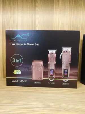 3 in 1 Hair Clipper and Shaver Set