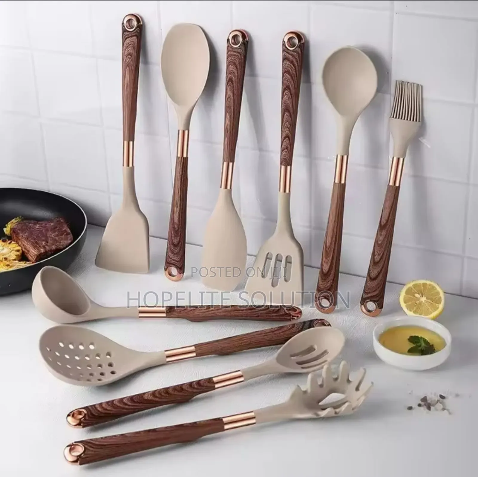 11 Silicon Spoon Set