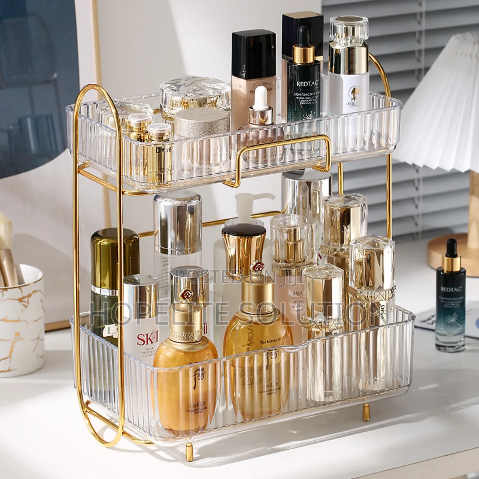 Double Layer Cosmetic Organizer