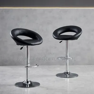 Leather Padded Modern Counter Stool