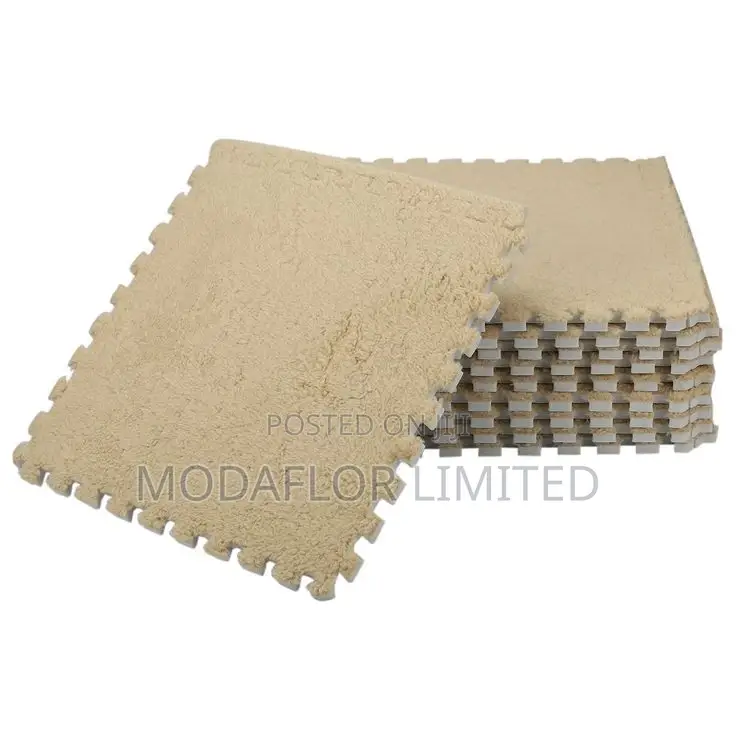 Warm Up Any Room! With Plush Interlocking Mats