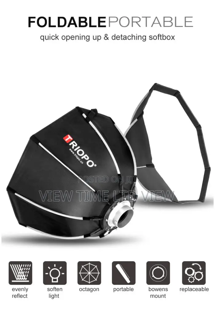 Triopo 120cm Bowen Mount Softbox