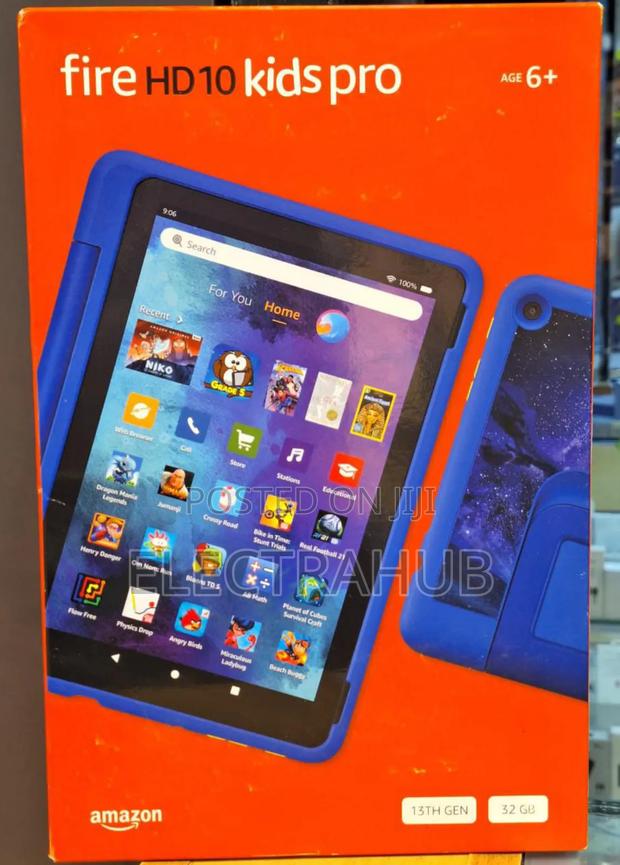 New Amazon Fire HD 10 Kids Pro 32 GB Blue - main view