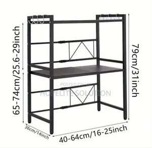 Double Layer Microwave Stand