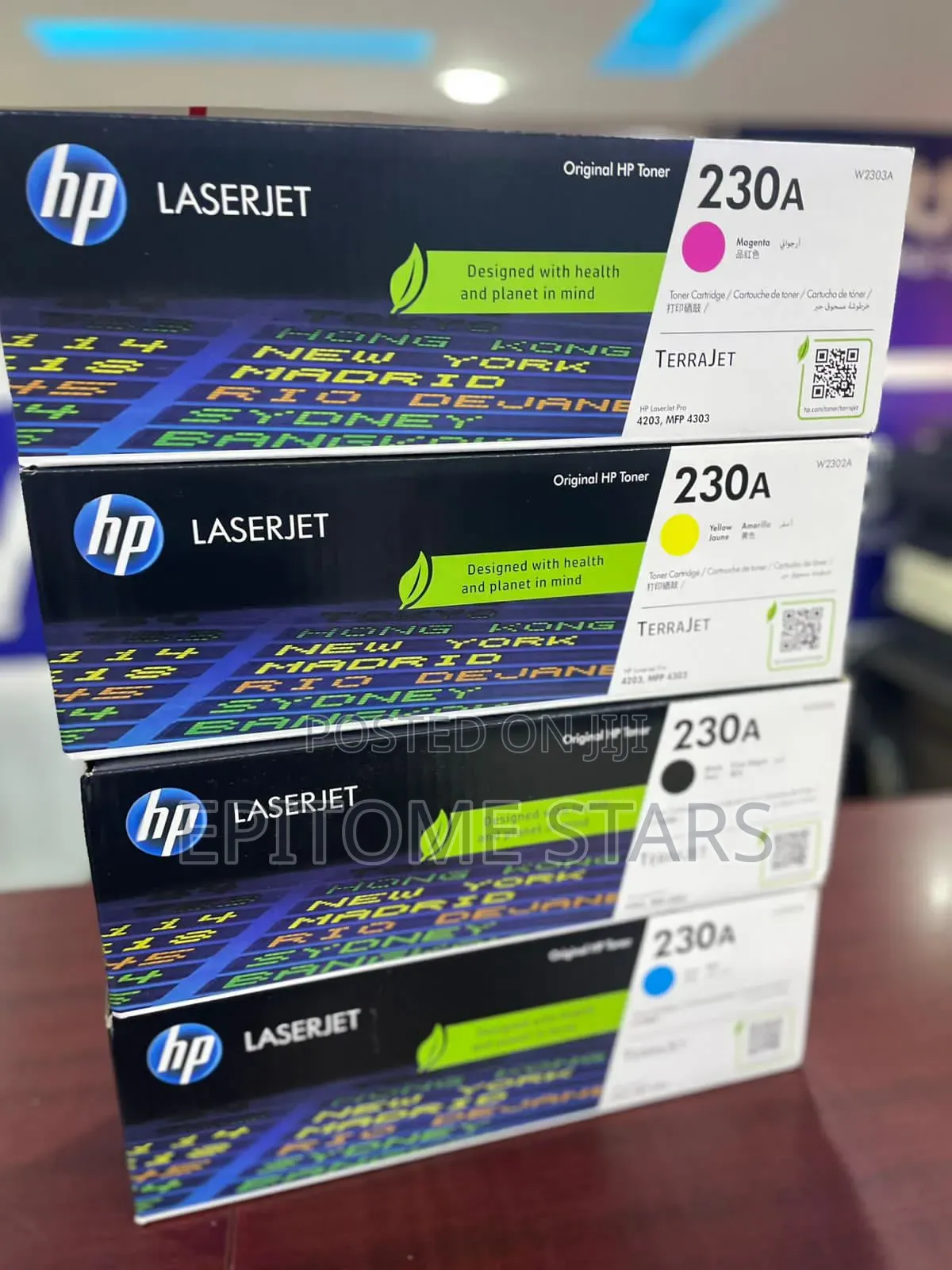 Hp Color Laserjet Pro Mfp 4303fdw Toner Hp 230a(W2300a)