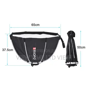 Triopo 65 Cm Portable Speedlight Mount Octagon Umbrella