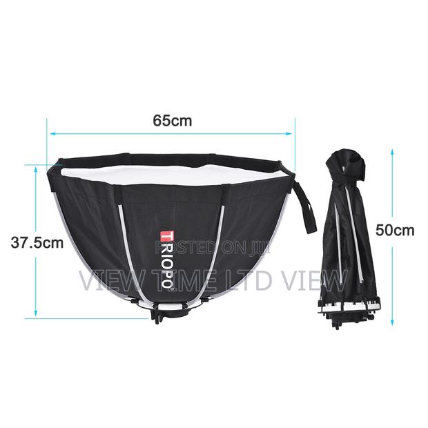 Triopo 65 Cm Portable Speedlight Mount Octagon Umbrella - thumbnail 3