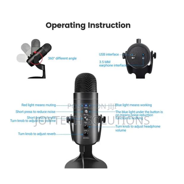 Mc-Pw8 Stable Transmission 360'rotating Mic - thumbnail 4