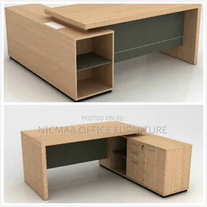 Iof L-Shaped Advance Desk With Groumet