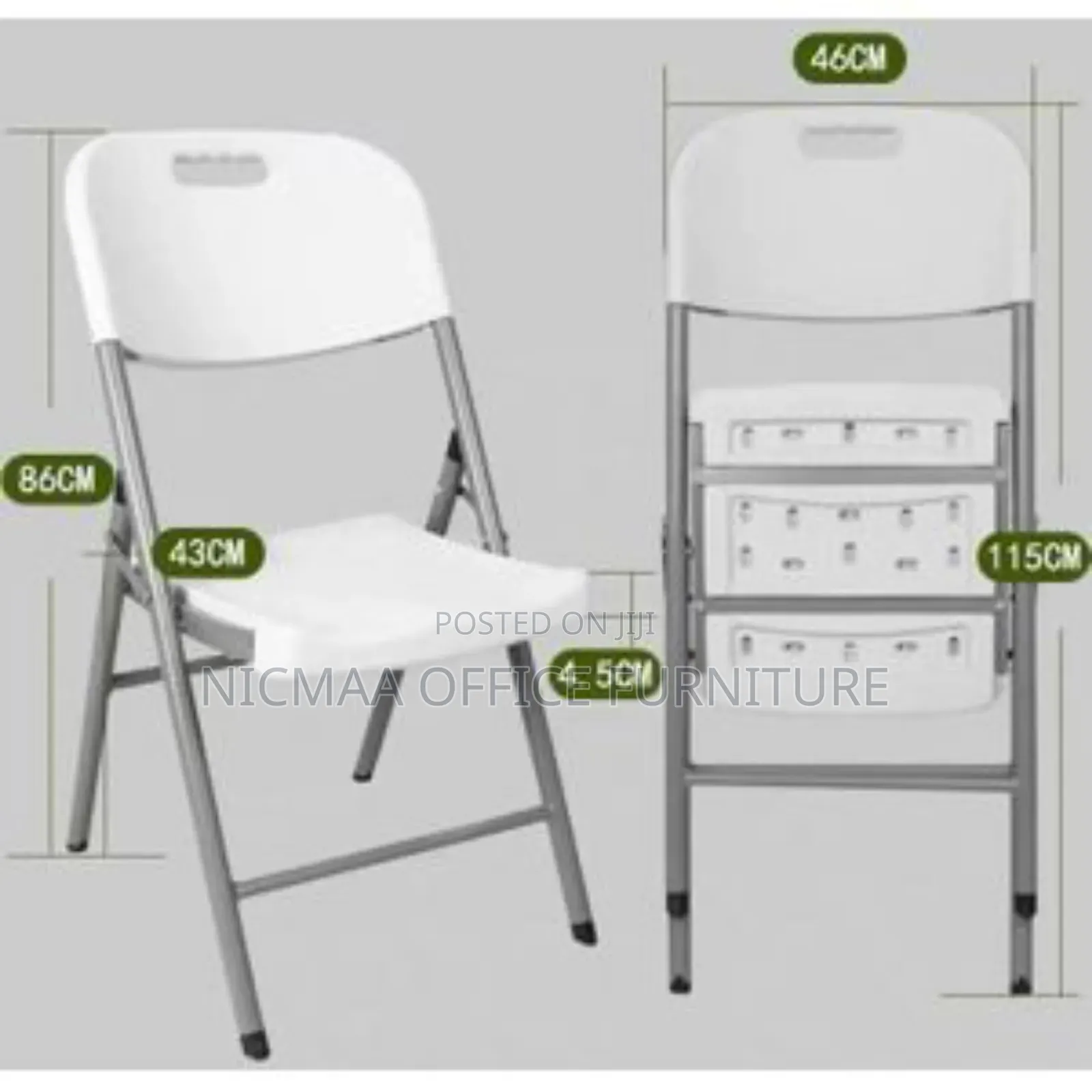 Durable Plastic Foldable Seat