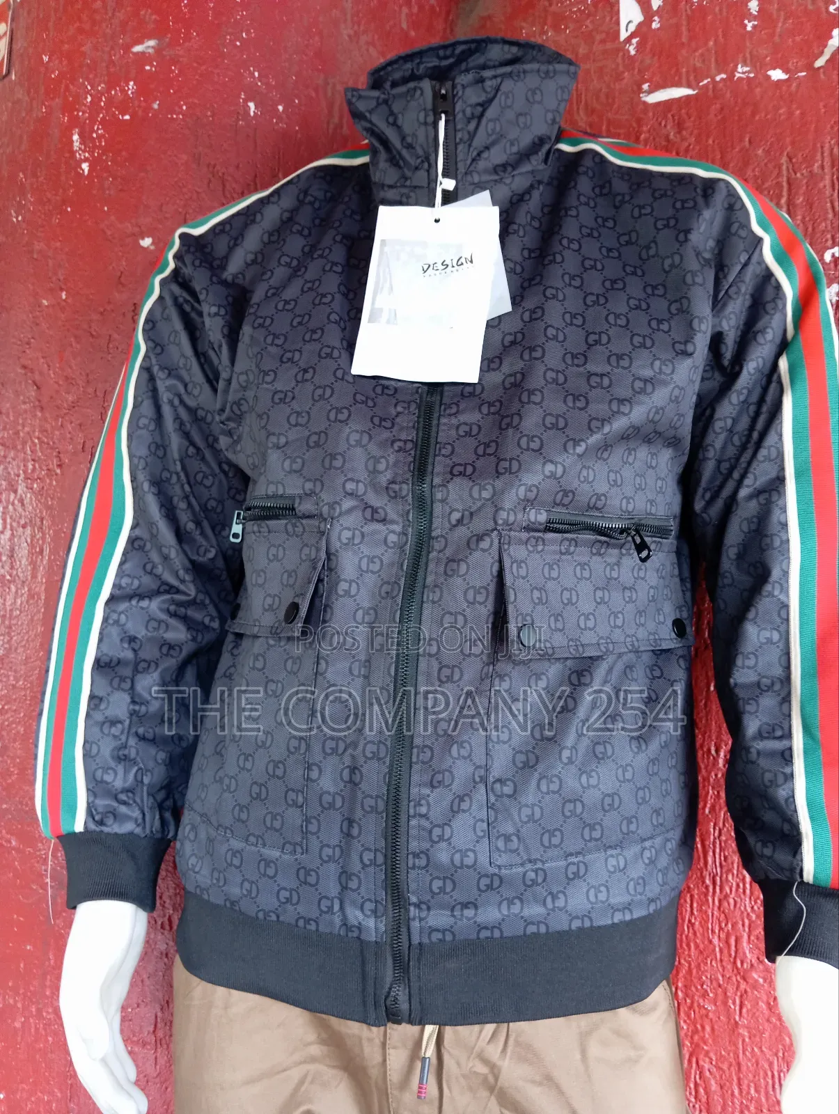 Quality Designer Gucci Casual Bomba Zipper Jacket