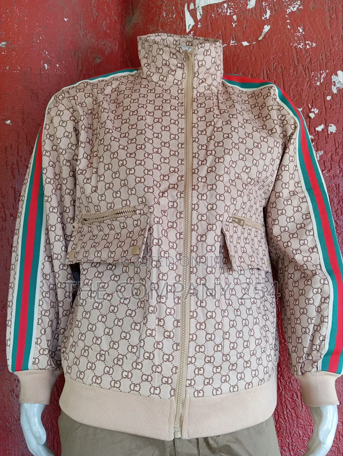 Quality Designer Gucci Casual Bomba Zipper Jacket