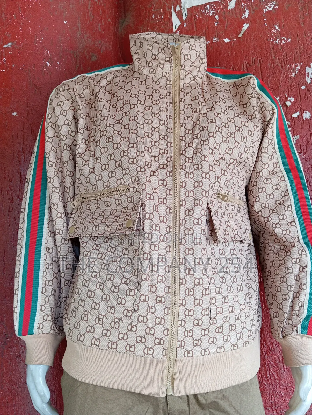 Quality Designer Gucci Casual Bomba Zipper Jacket