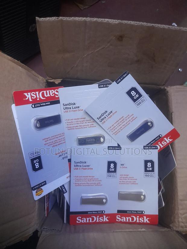 8gb Flash Drive Sandisk 3.1 Ultra Luxe