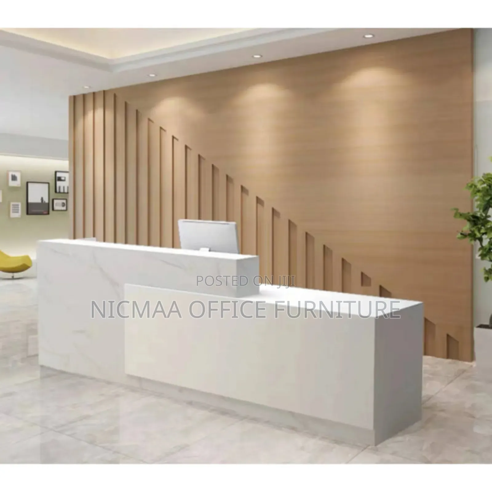 1600mm Sleek Modern Tech Reception