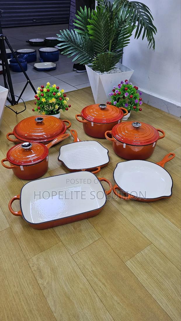 Enamel Cast Iron Cooking Pot